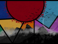 "Under a Burning Sun" Painting by JJ Ashton